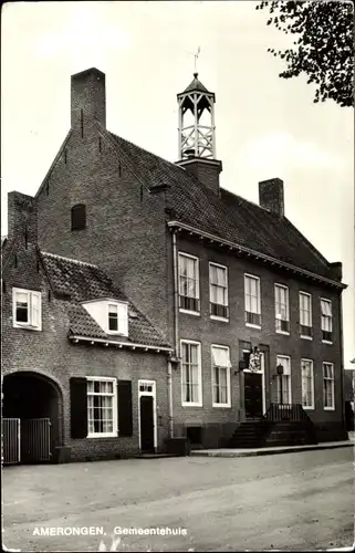 Ak Amerongen Utrecht Niederlande, Gemeentehuis