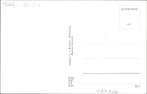 Ak Beneden Leeuwen Gelderland, Zandstraat