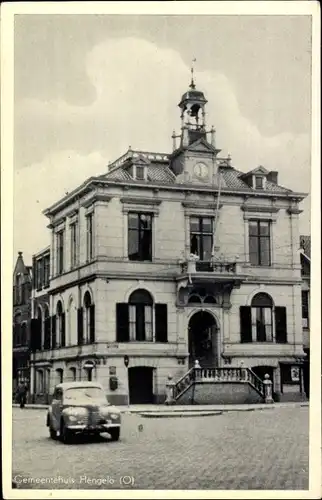 Ak Hengelo Overijssel Niederlande, Gemeentehuis