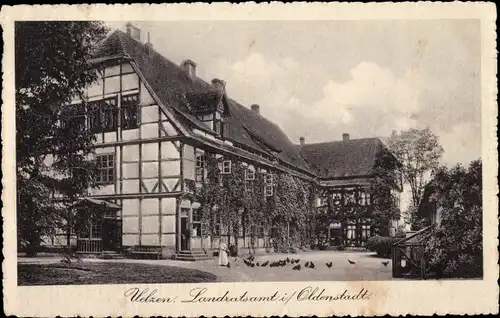 Ak Oldenstadt Uelzen in Niedersachsen, Landratsamt