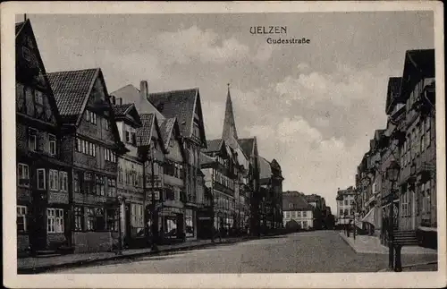 Ak Uelzen in Niedersachsen, Gudesstraße