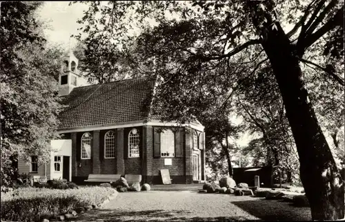 Ak Middelbuurt Schokland Noordoostpolder Flevoland, Voormalige Ned. Herv. kerk, Museum