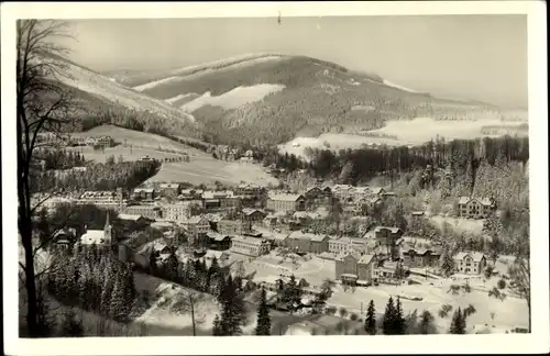 Ak Janské Lázně Johannisbad Region Königgrätz, Totalansicht