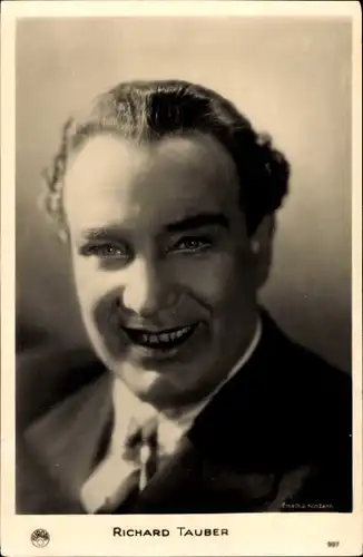 Ak Schauspieler Richard Tauber, Portrait