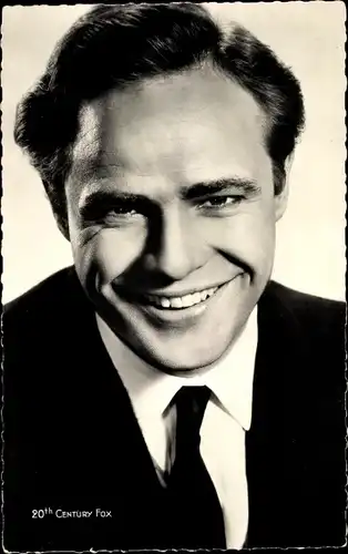 Ak Schauspieler Marlon Brando, Portrait