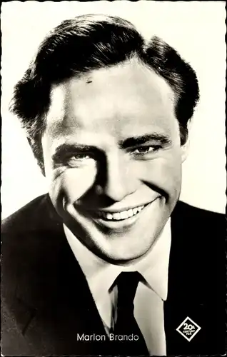 Ak Schauspieler Marlon Brando, Portrait