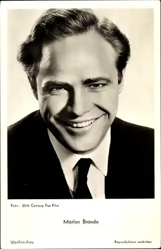 Ak Schauspieler Marlon Brando, Portrait