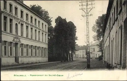 Ak Bon Secours Bonsecours Péruwelz Hennegau, Pensionnat du Sacré Coeur