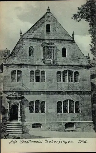 Ak Überlingen am Bodensee, Alte Stadtkanzlei, 1598