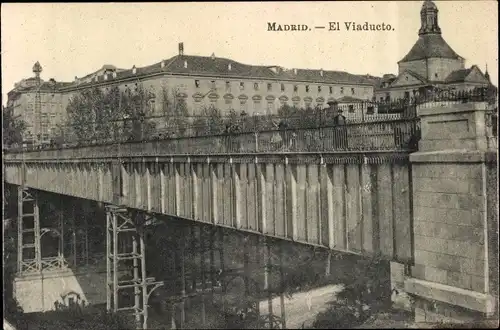 Ak Madrid Spanien, El Viaducto