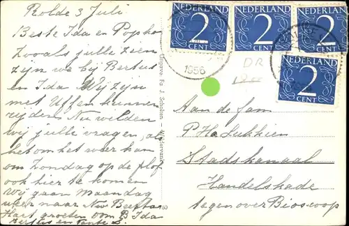 Ak Rolde Drenthe Niederlande, Straßenpartie, Mooi