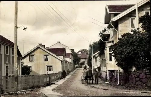 Ak Kungälv Schweden, Straßenpartie