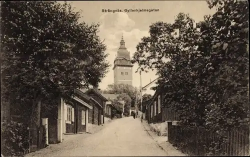 Ak Strängnäs Södermanlands Schweden, Gyllenhjelmsgatan