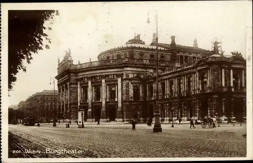 Ak Wien I. Innere Stadt, Burgtheater