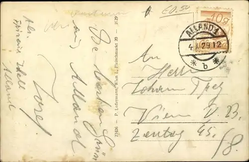 Ak Alland in Niederösterreich, Totalansicht