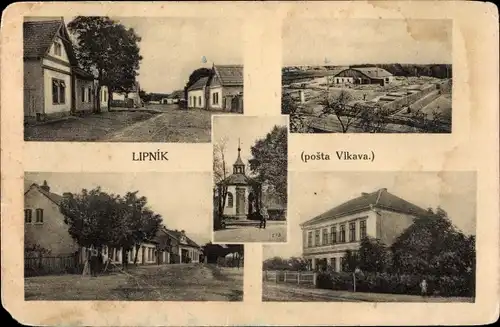 Ak Lipník nad Bečvou Leipnik Region Olmütz, Ortsansichten