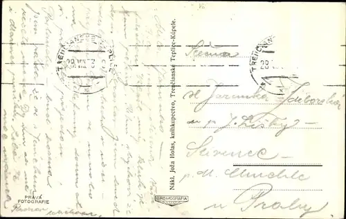 Ak Kúpele Trenčianske Teplice Trentschin Teplitz Slowakei, Totalansicht