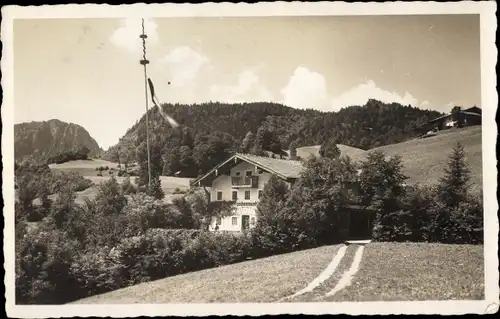 Ak Bad Reichenhall in Oberbayern, Blick auf ein Hotel