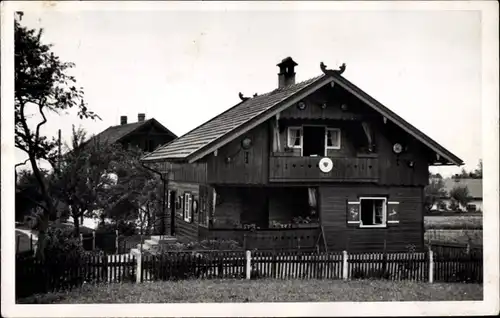 Foto Ak Bad Heilbrunn in Oberbayern, Gasthaus