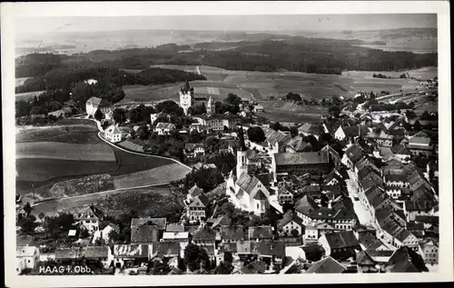 Ak Haag in Oberbayern, Totalansicht