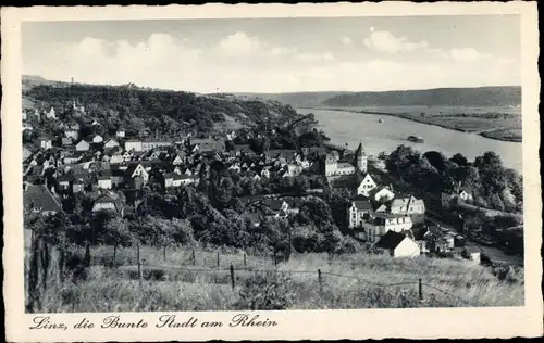 Ak Linz am Rhein, Totalansicht