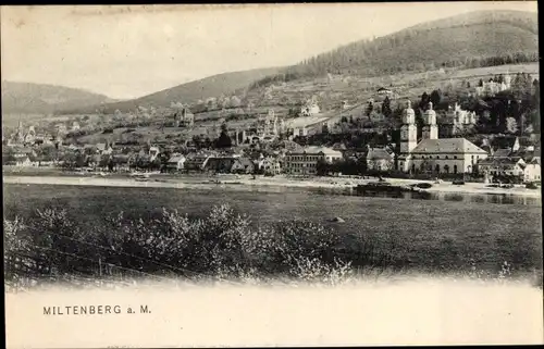 Ak Miltenberg am Main Unterfranken, Totalansicht