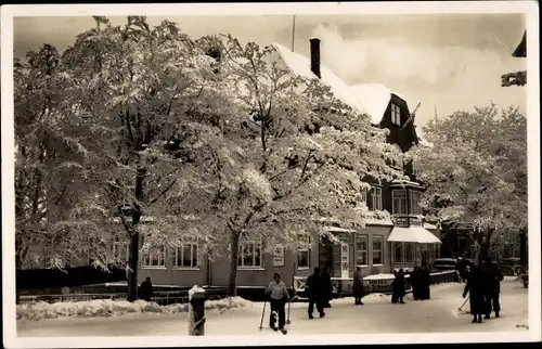 Ak Oberhof im Thüringer Wald, Hotel Kurhaus Schweizerhof