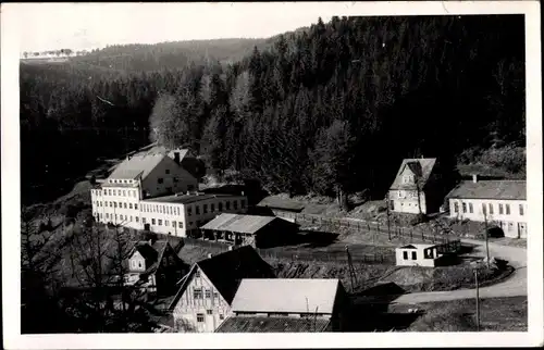Ak Heubach Masserberg in Thüringen, Blick auf den Ort