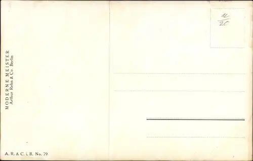 Künstler Ak de Witt, Ordonnanzritt durch ein Masurisches Dorf, 1. WK, 1914