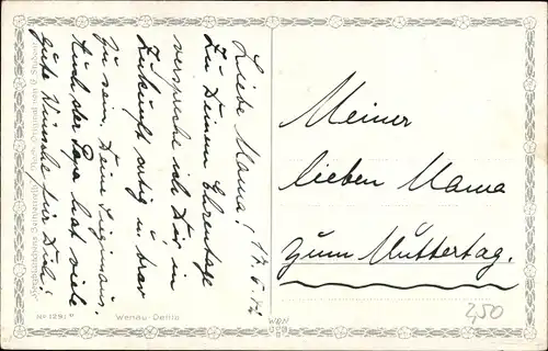 Künstler Ak Student, Mädchen nascht Honig, Puppe, zerbrochener Krug