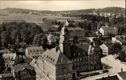 Ak Geyer im Erzgebirge Sachsen, Rathaus