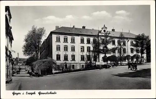 Ak Geyer Erzgebirge, Grundschule