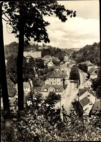 Ak Tharandt im Erzgebirge,  Oberer Stadtteil