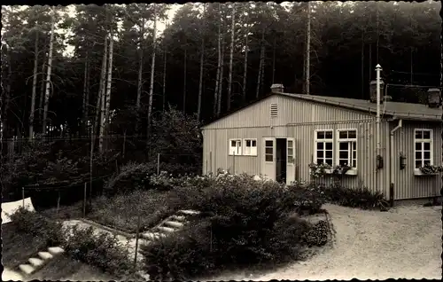 Ak Rosenthal Bielatal Sächsische Schweiz, Jugendlager