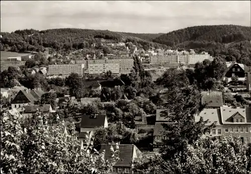 Ak Zschopau im Erzgebirge Sachsen, Panorama, Neubausiedlung