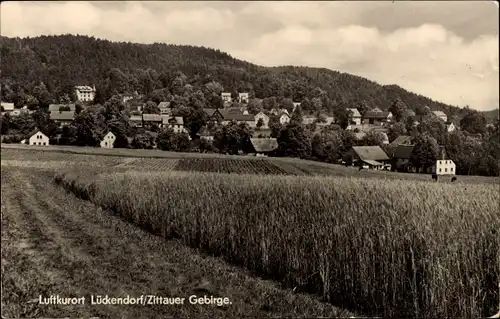 Ak Lückendorf Oybin Oberlausitz, Panorama