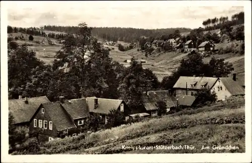 Ak Stützerbach Ilmenau Thüringer Wald, Am Gründchen