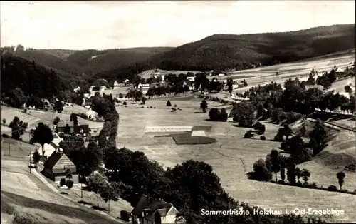 Ak Holzhau Rechenberg Bienenmühle Erzgebirge, Panorama