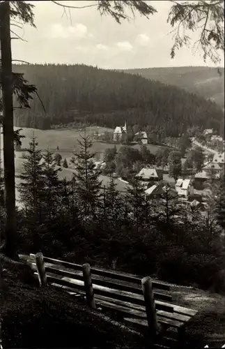 Ak Wildenthal Eibenstock im Erzgebirge, Blick auf den Ort