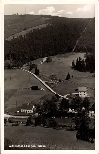 Ak Wildenthal Eibenstock im Erzgebirge, Ortschaft und Umgebung