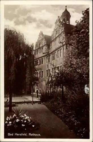 Ak Bad Hersfeld Hessen, Rathaus