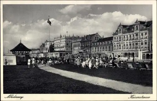 Ak Norderney in Ostfriesland, Kaiserstraße