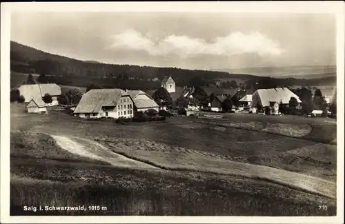 Ak Saig Lenzkirch im Schwarzwald, Panorama