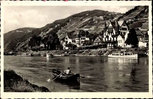 Ak Assmannshausen Rüdesheim Rhein, Gasthof Krone