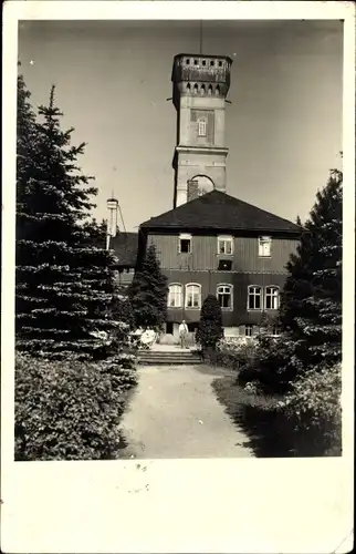 Foto Ak Annaberg Buchholz Erzgebirge, Pöhlberg, Turm