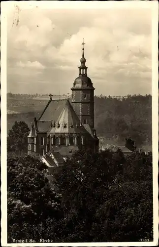 Ak Penig in Sachsen, Kirche
