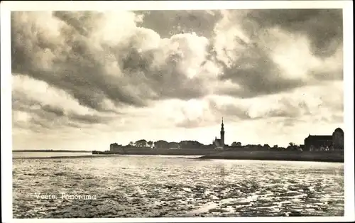 Ak Veere Zeeland Niederlande, Panorama