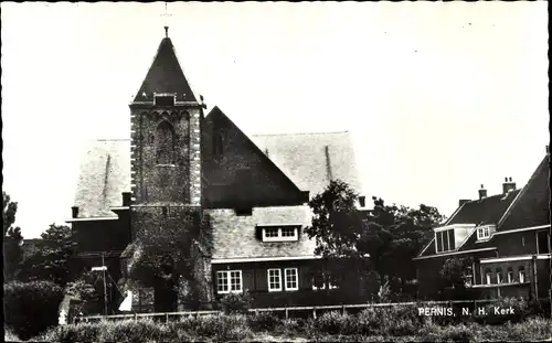 Ak Pernis Rotterdam Südholland Niederlande, N. H. Kerk