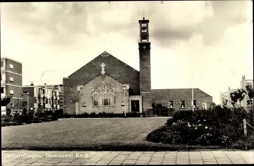 Ak Vlaardingen Südholland, Immanuel Kerk