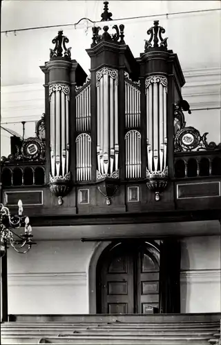 Ak Hoogblokland Südholland, Ned. Herv. Kerk, Orgel